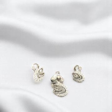 925 Silver Swan Earring & Pendant Set