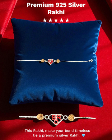 925 Silver Rakhi