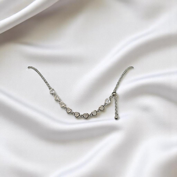 925 Silver Ultra-Lightweight Heart Necklace