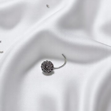 925 Silver Flower Nose Pin