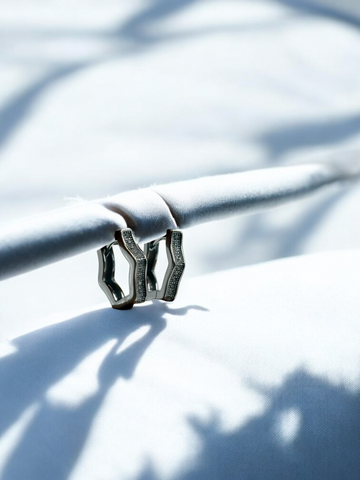 925 Silver Hoop Earrings
