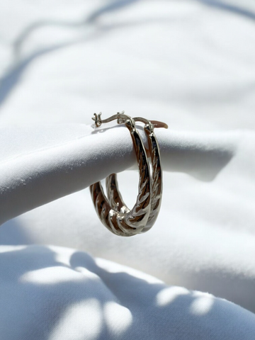 925 Silver Hoop Earrings
