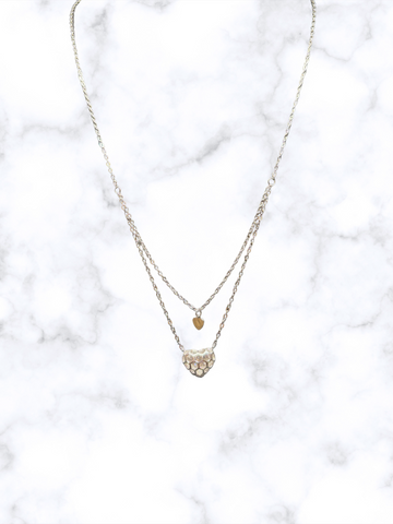 925 Silver Heart Pendant Necklace