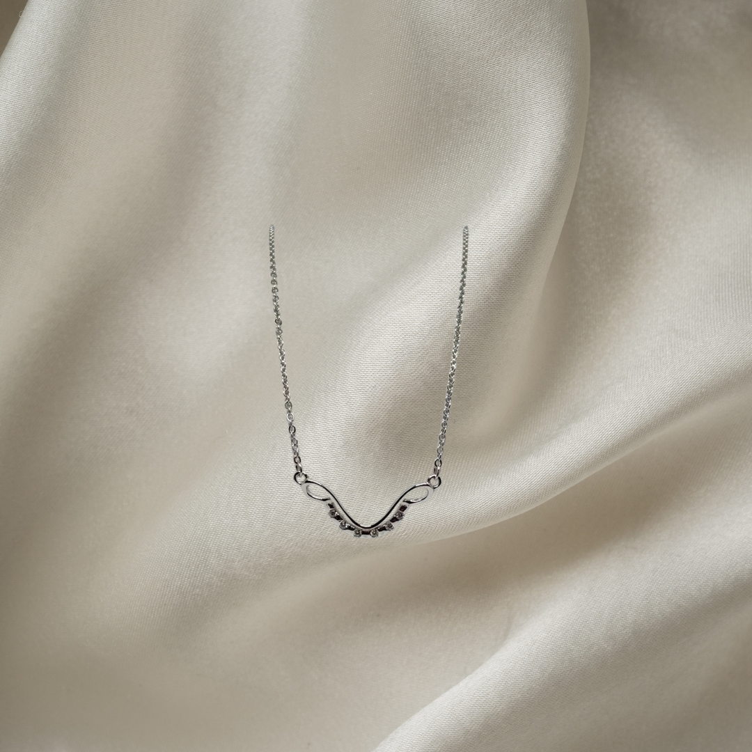 Silver 925 Ultra-Lightweight Necklace for Her