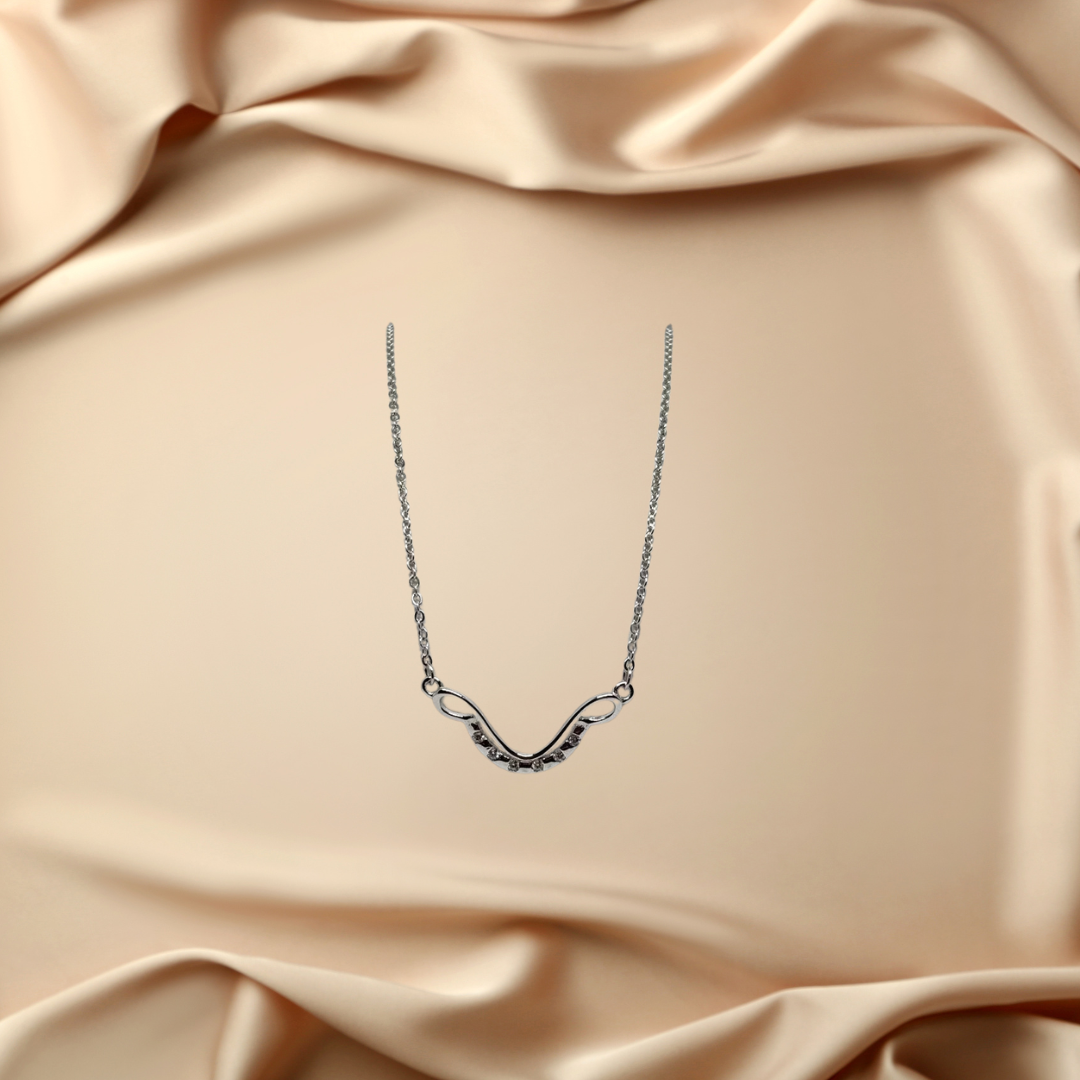 Silver 925 Ultra-Lightweight Necklace for Her