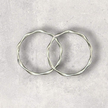 999 Silver Bangles