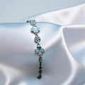 Classic 925 silver bracelet, perfect for adding a touch of sophistication and style to your wrist.