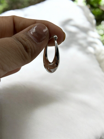 925 Silver Hoop Earrings