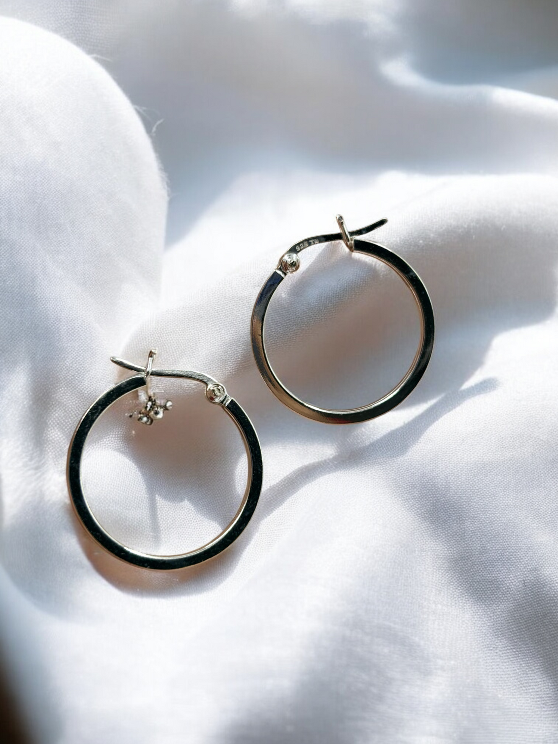 925 Silver Hoop Earrings