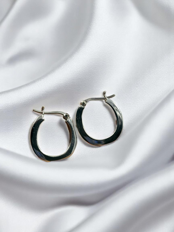 925 Silver Hoop Earrings