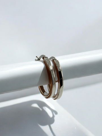 925 Silver Hoop Earrings