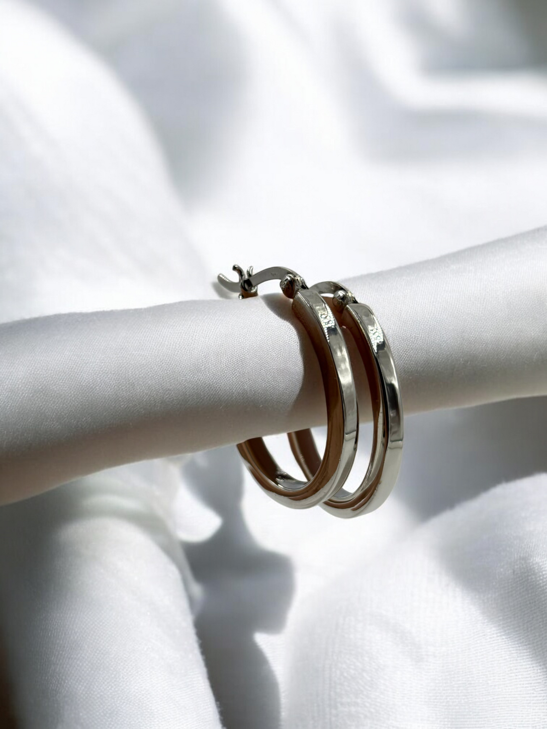 925 Silver Hoop Earrings