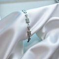 Classic 925 silver bracelet, perfect for adding a touch of sophistication and style to your wrist.