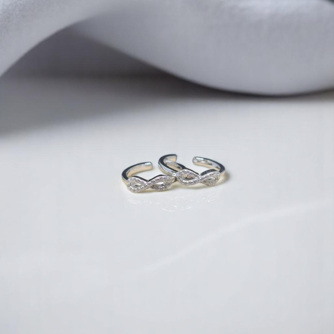 925 Silver Toe Rings