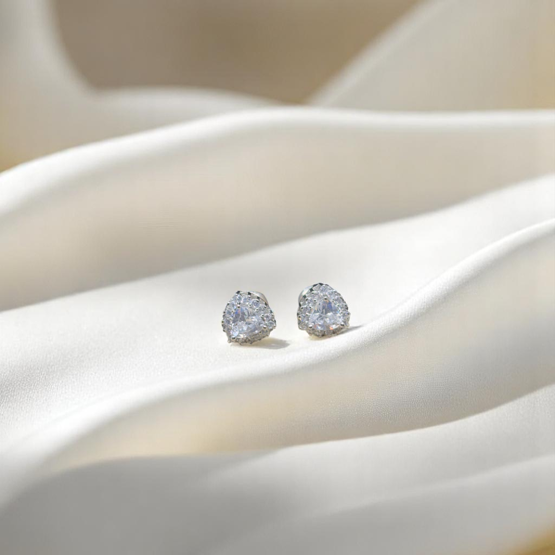 925 Silver Zircon Studs