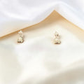 Stunning 925 silver jhumka earrings, featuring intricate detailing for a timeless look.
