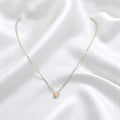 Lovely 925 silver heart necklace, designed to symbolize love and elegance with a timeless appeal.