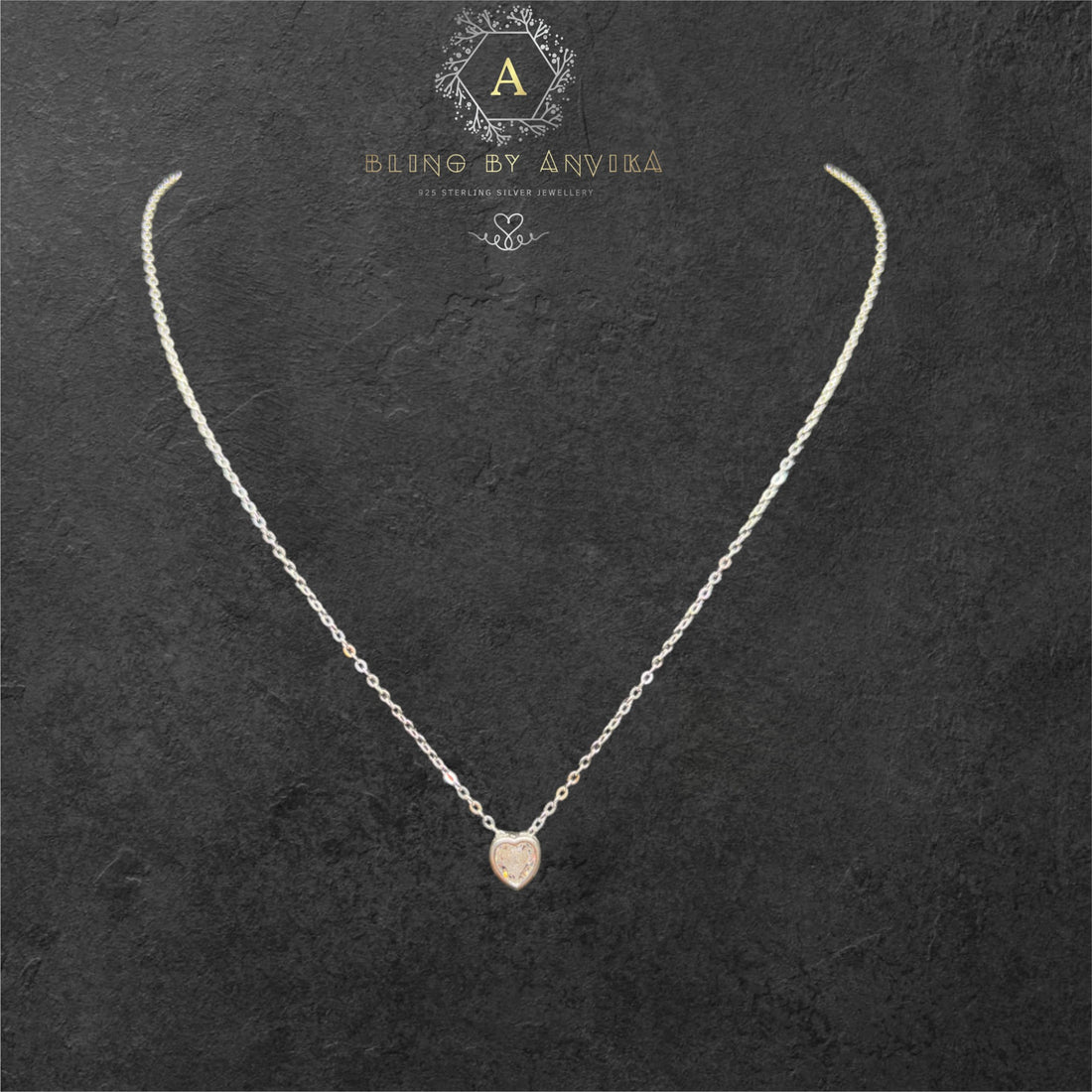 925 Silver Heart Necklace