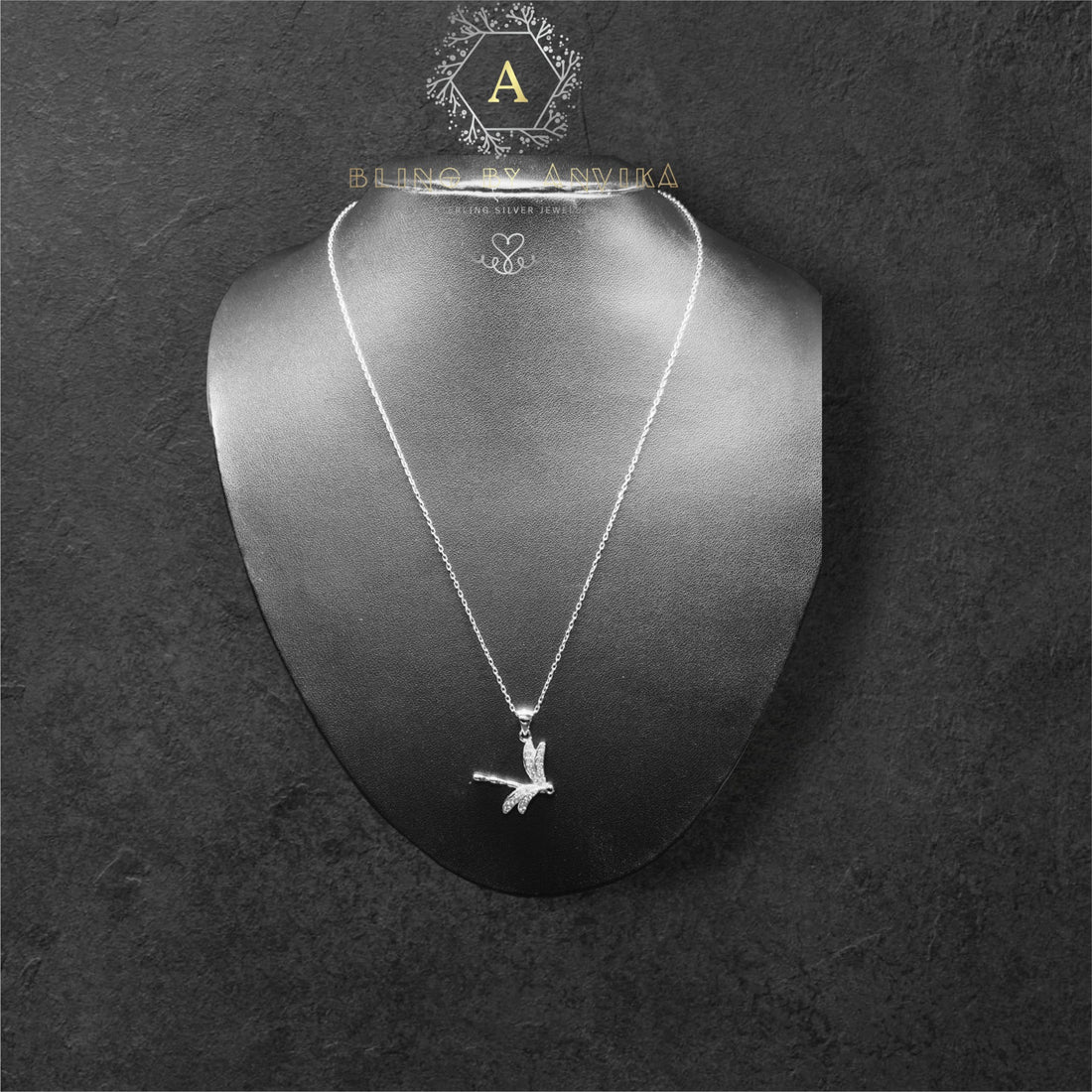 925 Silver Ultra-Lightweight Heart Necklace