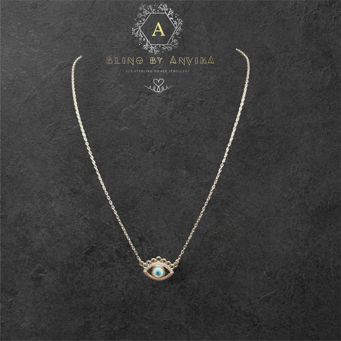 Evil Eye Silver 925 Necklace