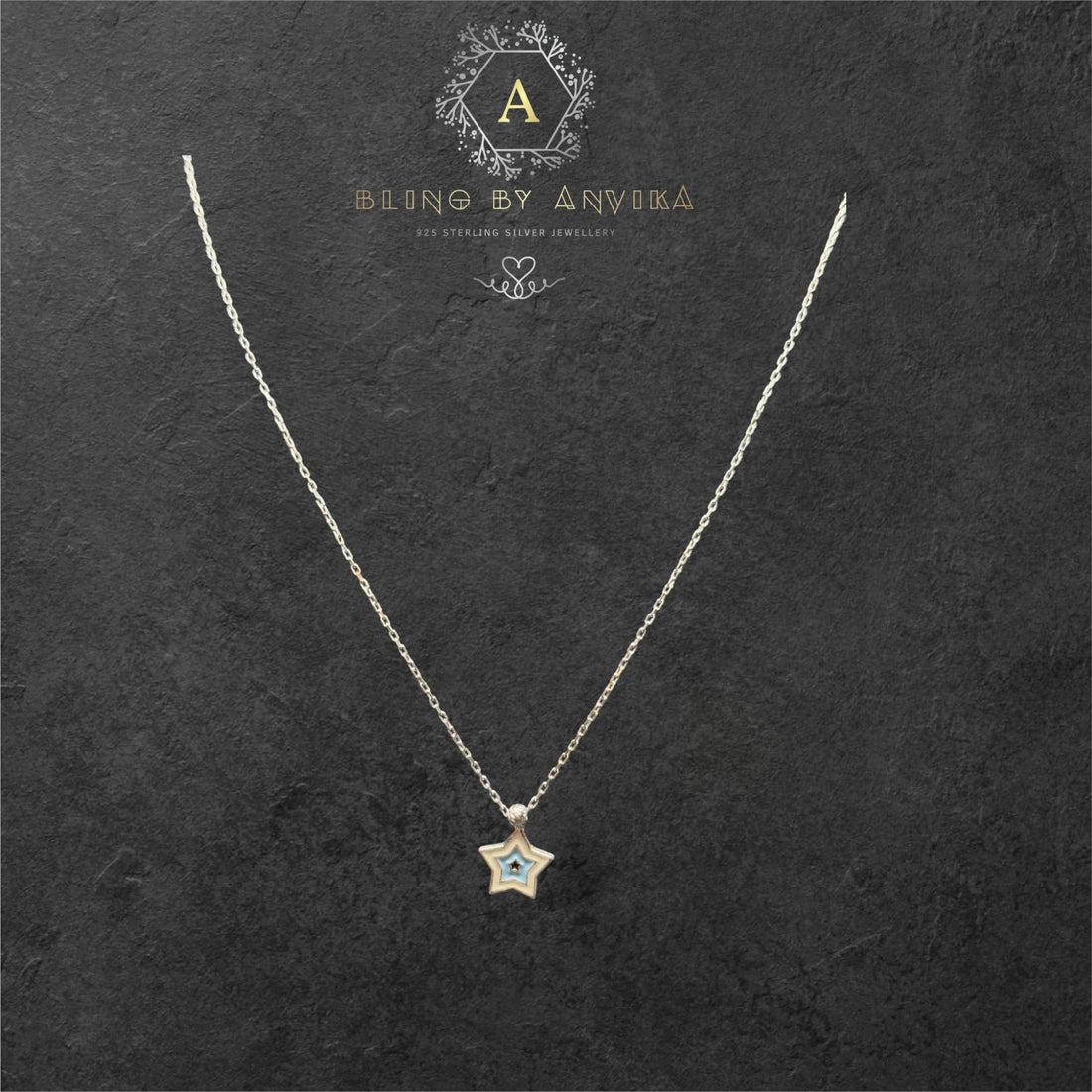 925 Silver Ultra-Lightweight Heart Necklace