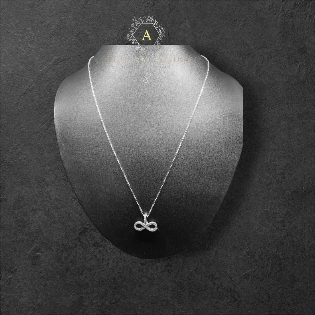 925 Silver Infinity Necklace