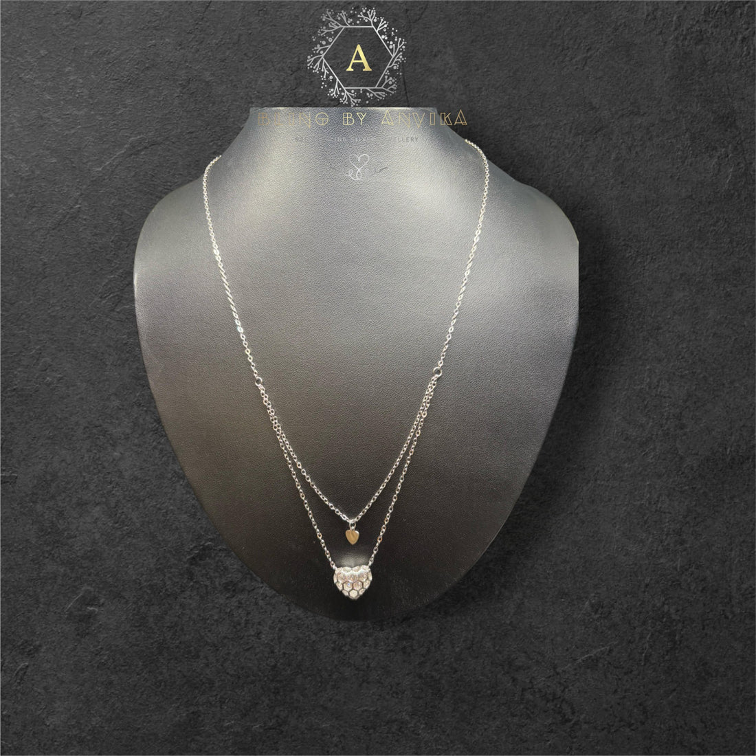 925 Silver Heart Pendant Necklace