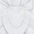 Chic 925 silver rose gold plated neck chain, adding a luxurious and contemporary touch to your outfit.