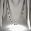 Bold and masculine 925 silver neck chain for men.