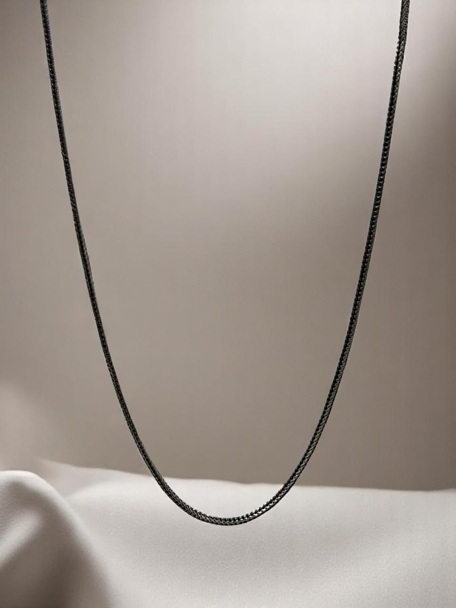 925 Silver Oxidised Neck Chain