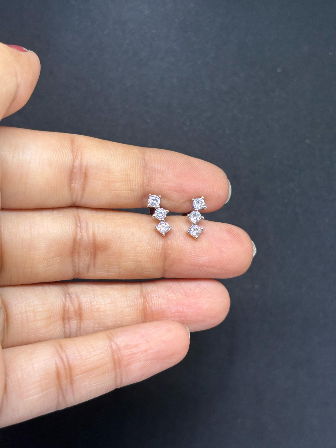 925 Silver Zircon Studs