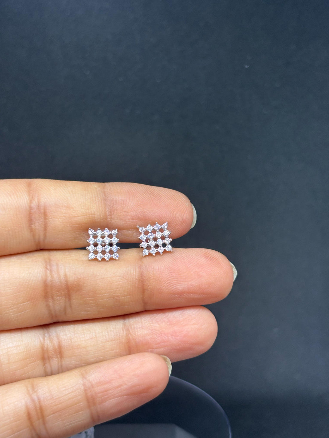 925 Silver Zircon Studs