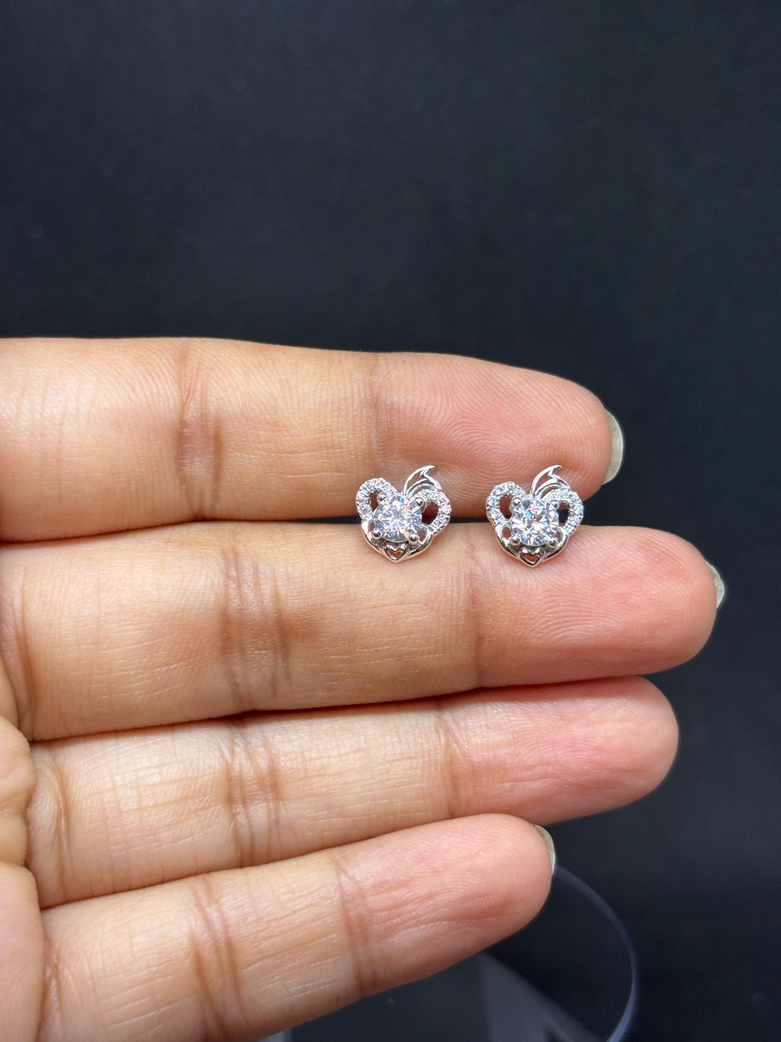 925 Silver Zircon Studs