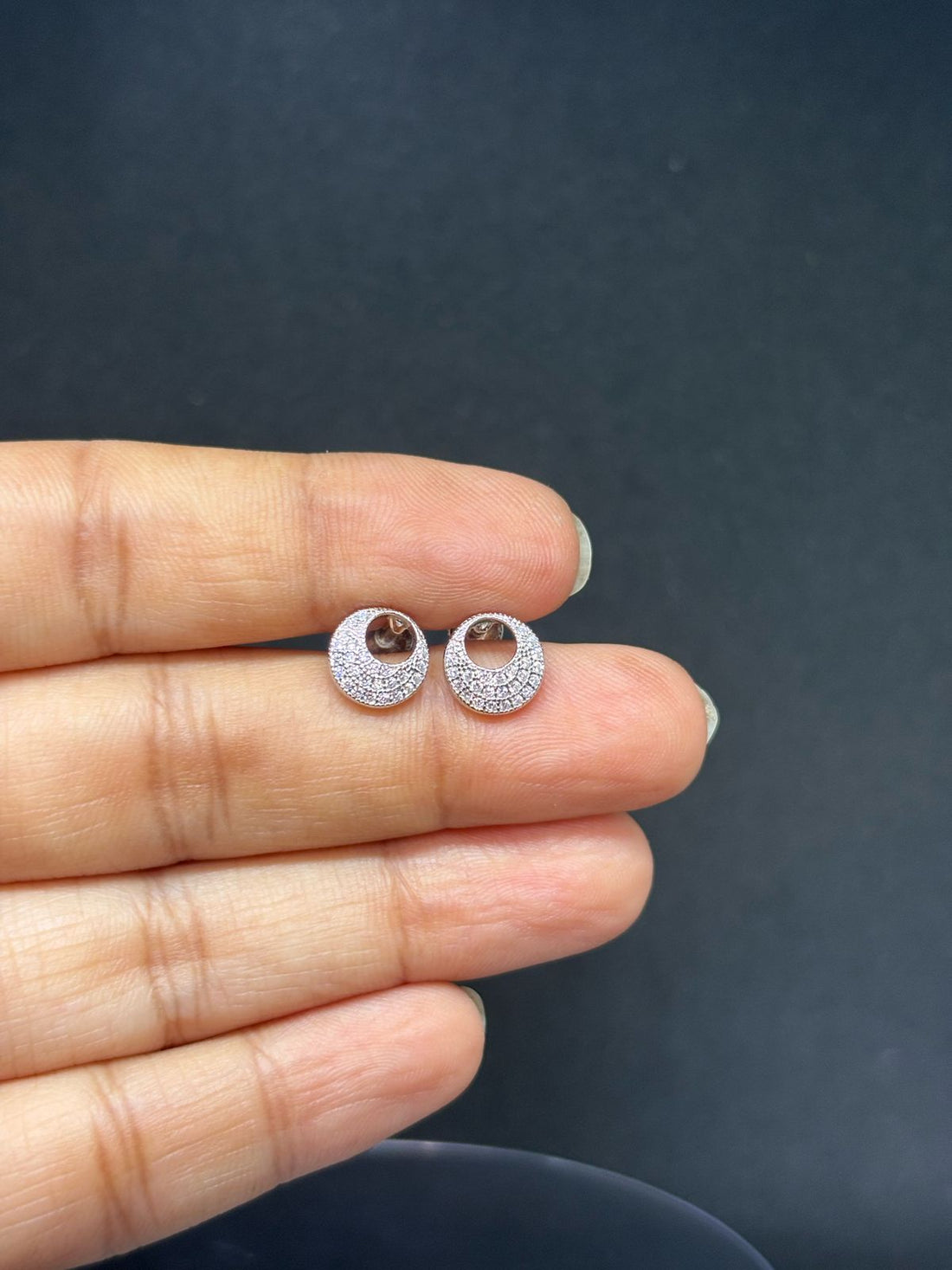 925 Silver Zircon Studs