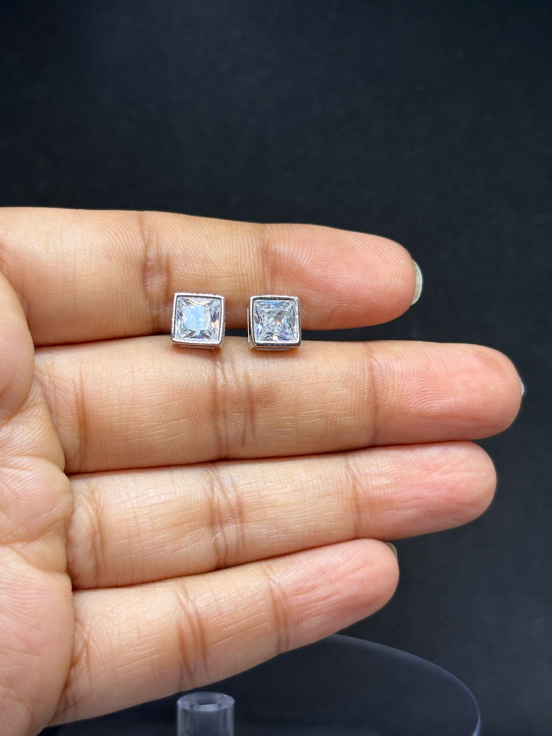 925 Silver Zircon Studs