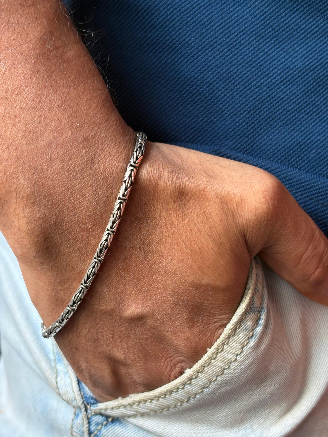 925 Silver Men's Bracelet