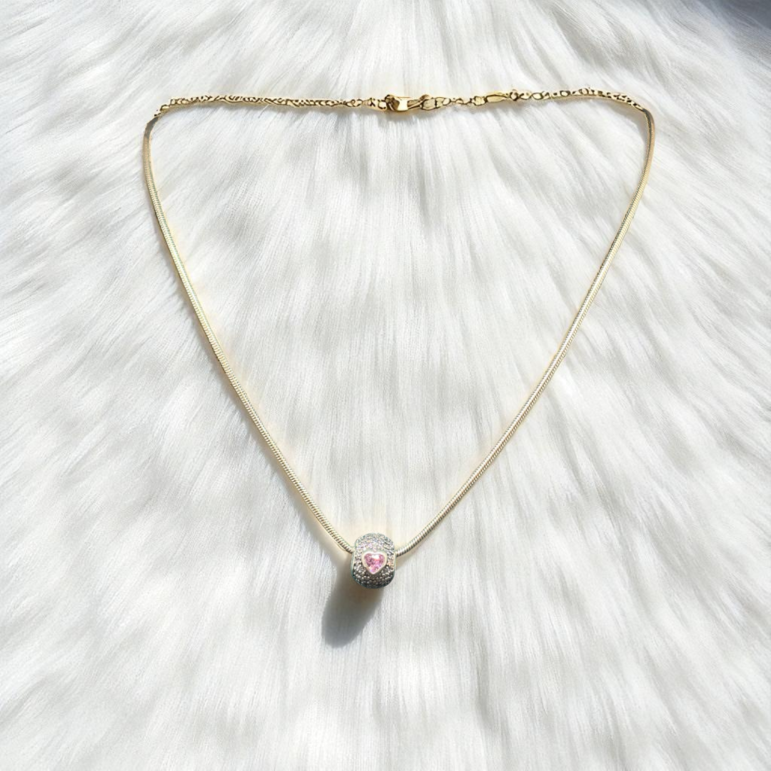 925 Silver Charm Necklace Unisex