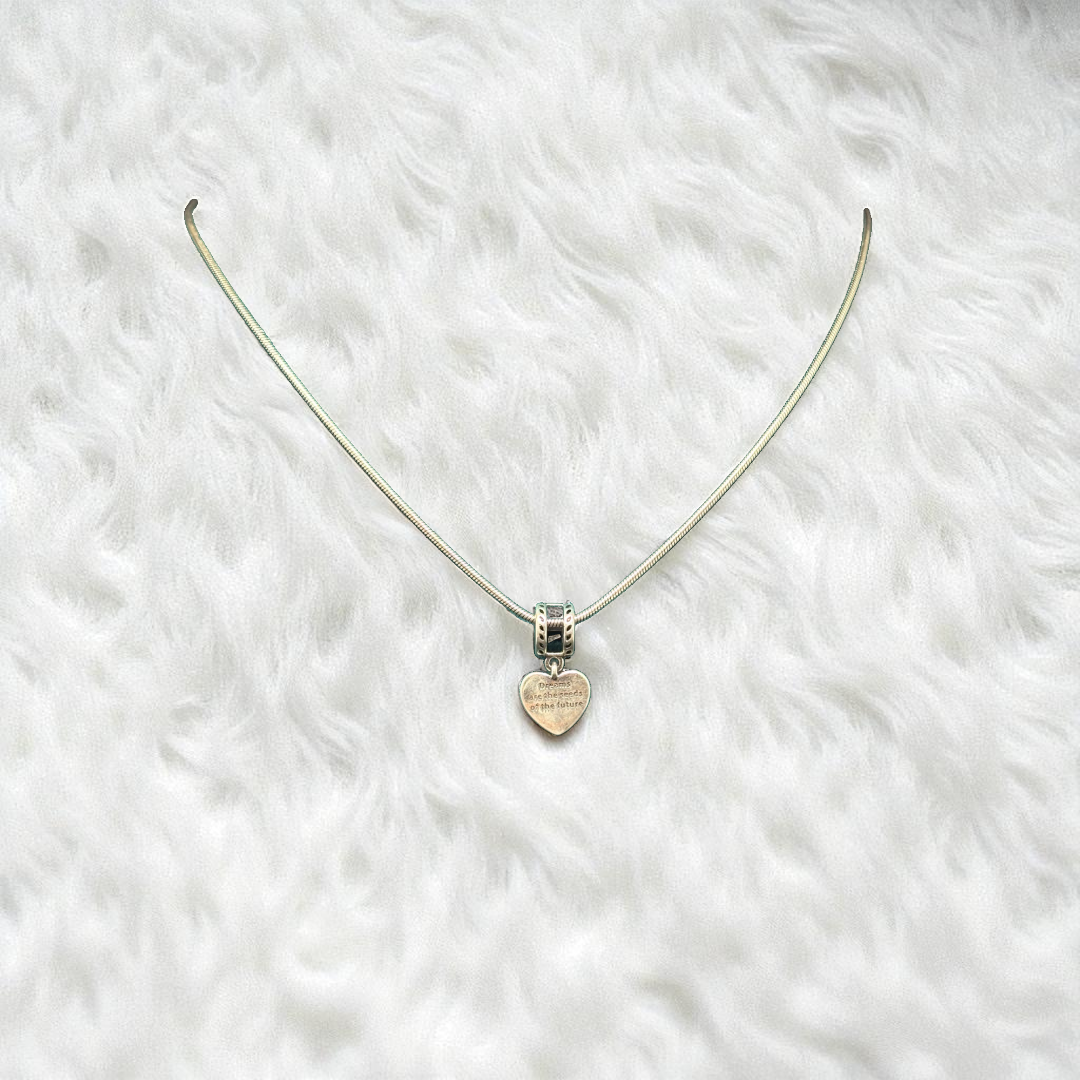925 Silver Charm Necklace Unisex