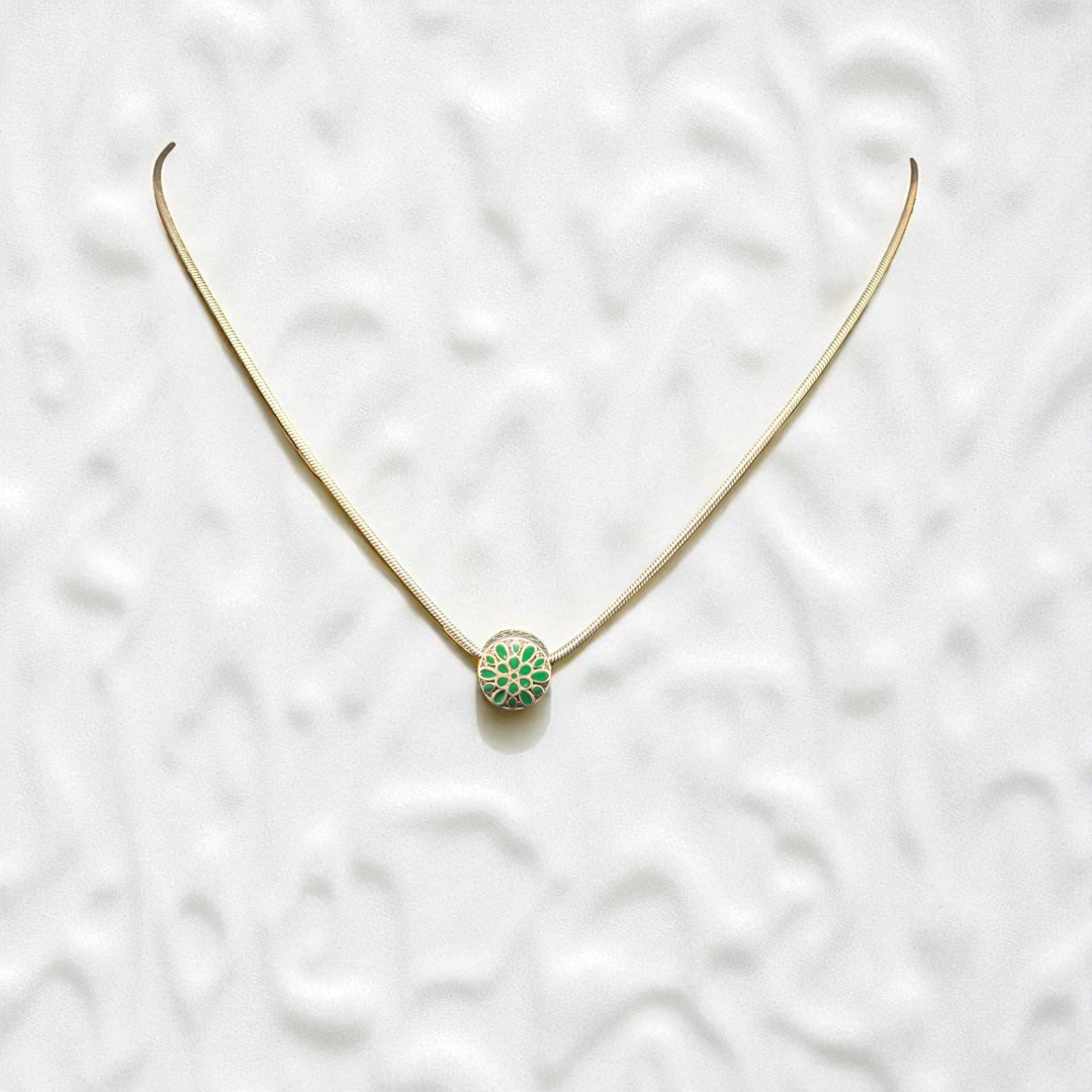 925 Silver Charm Necklace Unisex