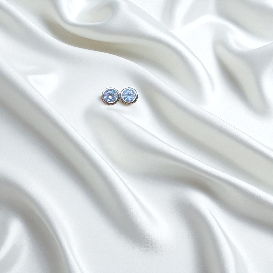 925 Silver Zircon Studs