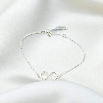 925 Silver Infinity Bracelet