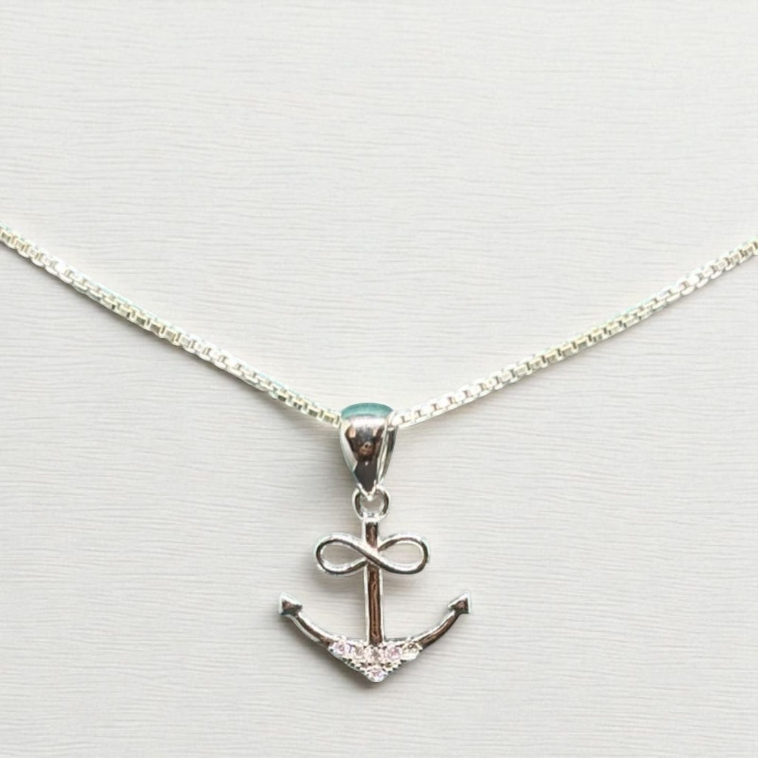 925 Silver Anchor Pendant