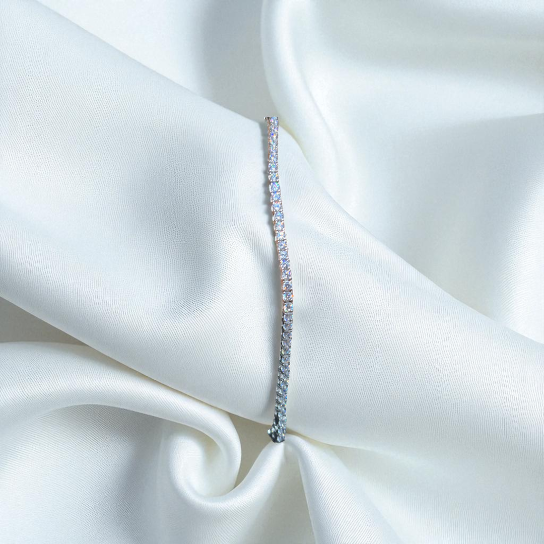 925 Silver Tennis Bracelet