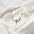 Sparkling 925 silver star necklace, adding a touch of celestial beauty to your jewelry collection.