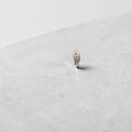 Beautiful 925 silver leaf nose ring, featuring a delicate leaf design for a nature-inspired look.
