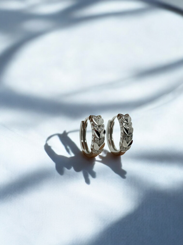 925 Silver Hoop Earrings