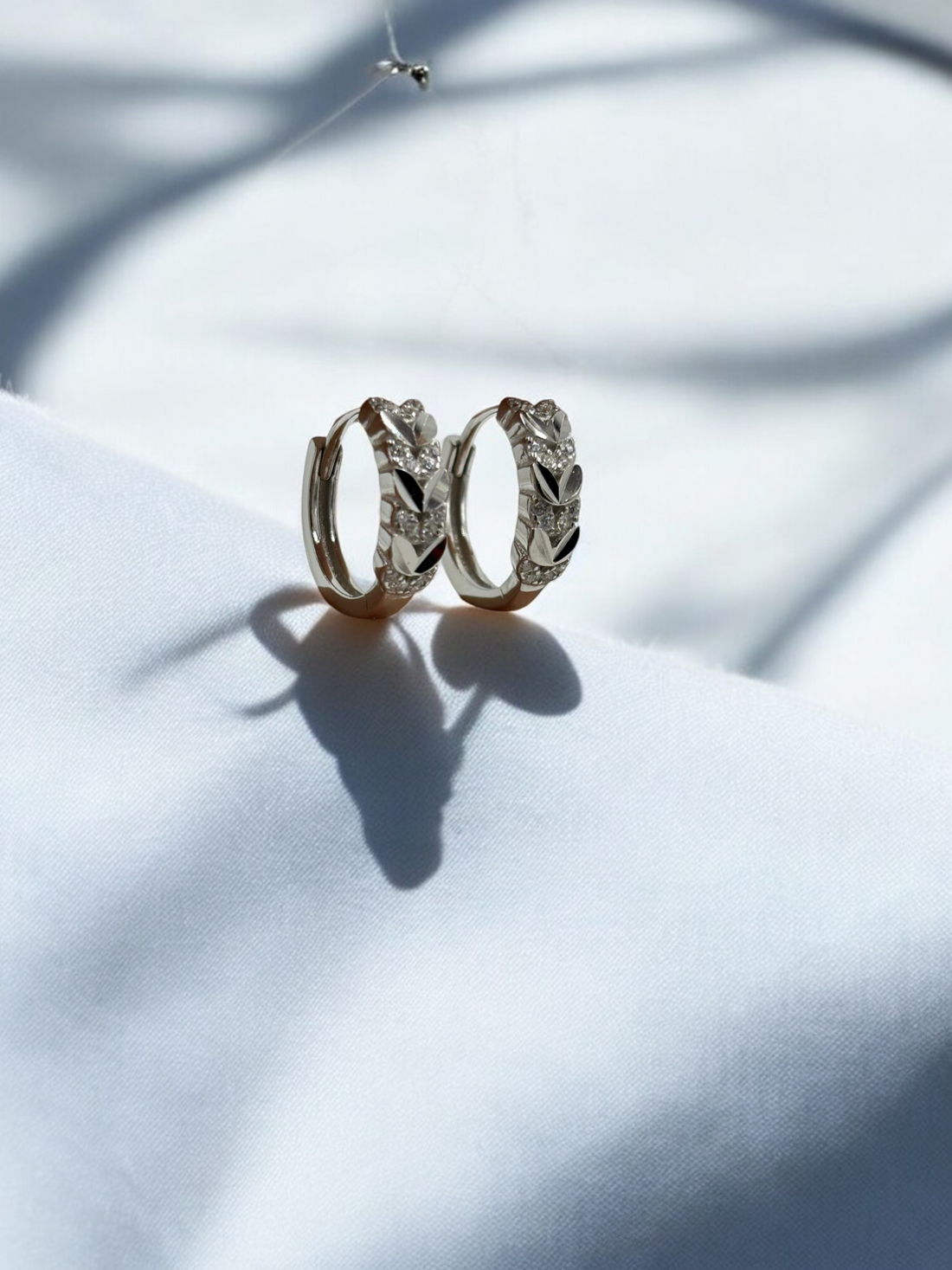 925 Silver Hoop Earrings