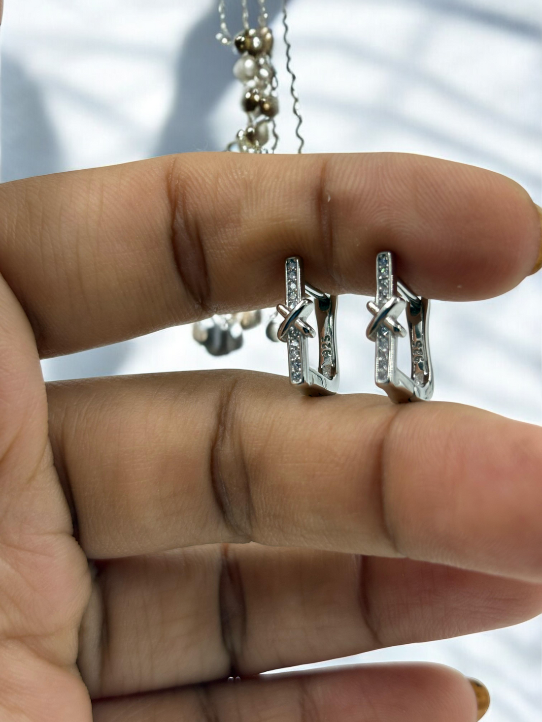 925 Silver Hoop Earrings
