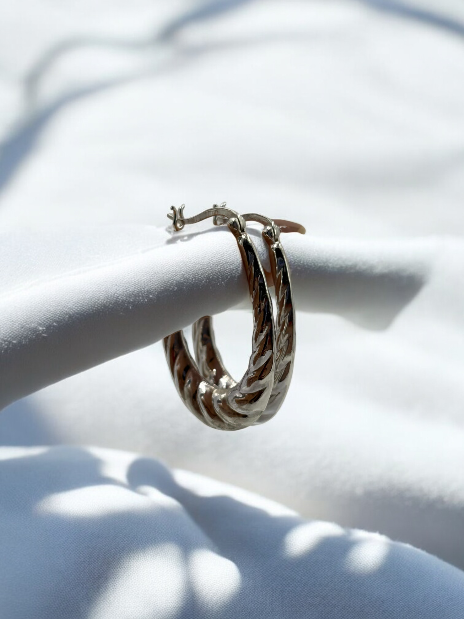 925 Silver Hoop Earrings