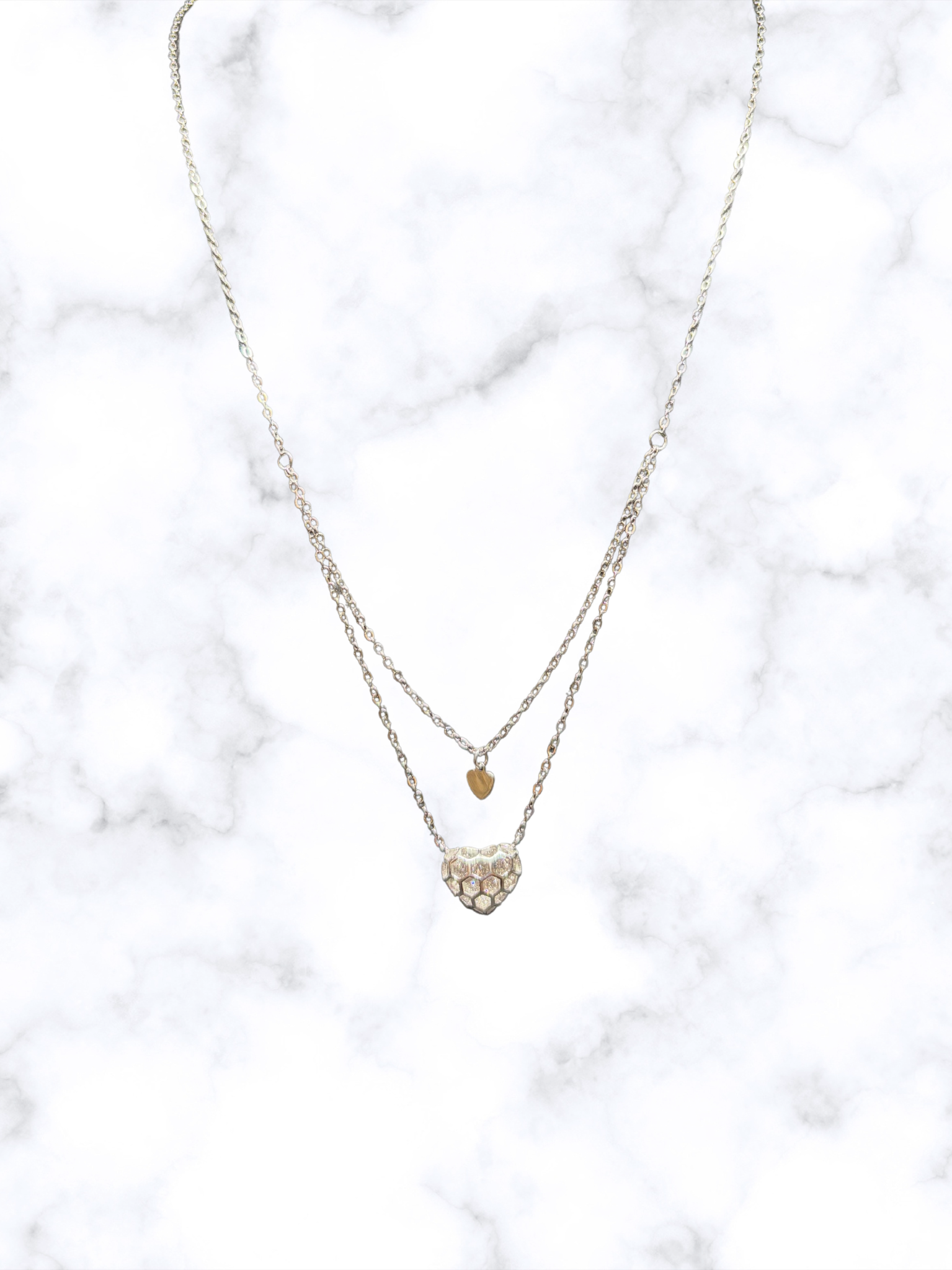 925 Silver Heart Pendant Necklace